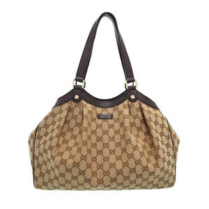 Gucci Sukey GG Canvas Tote bag brown